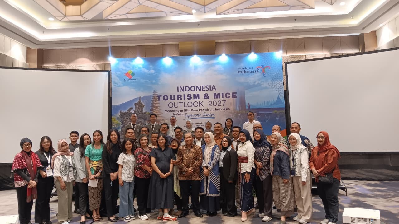 Speakers, industry leaders, and delegates gathered at Indonesia Tourism & MICE Outlook 2027